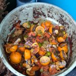 comida para lombrices